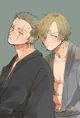 Sanji y Zoro