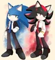 sonic-shadow ROCK AU