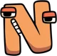 alphabet lore N