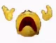 goofy sad emoji