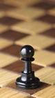 Chess black pawn