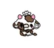 Cute chocolate cow