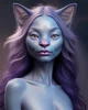 Feline alien 