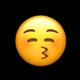 Kissing emoji