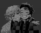 Zenitsu and Tanjiro 