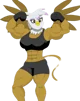Muscle griffon gilda