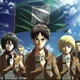 Armin y Eren y Mikas