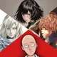 Saitama and 3 Heroes