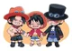 Ace Sabo and Luffy