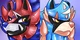 Zacian and Zamazenta