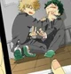 Deku e bakugou- br