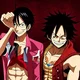 Ace and Luffy
