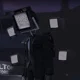 Large tv man