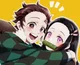 Tanjiro y Nezuko 