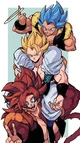 Gogeta trio