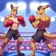 Kangaroo Boxing
