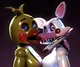 Toy chica y Mangle