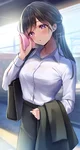Receptionist girl