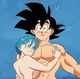 Bulma and goku