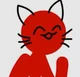 stickman red cat boy