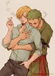 Zoro and Sanji