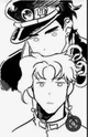 Jotaro and kakyoin 