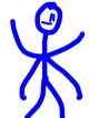 Blue gaint stickman 