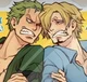 Zoro and Sanji