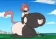 Giant catgirl 