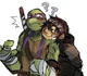 Casey y Donatello 