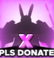 Pls donate X