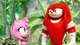 Knuckles and  Amy