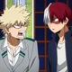 Shoto y bakugou
