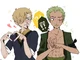 Zoro and Sanji
