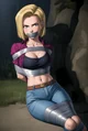 Android 18 Raptada