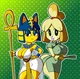 Ankha y Isabelle