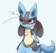 Bullied lucario
