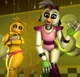 Glam and Toy Chica
