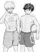 Bakugo and Izuku