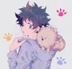 Dog owner deku