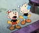 Cuphead y Mugman 