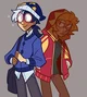 Sun and Moon-Swap AU
