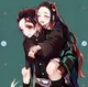 Tanjiro and Nezuko