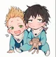 Baby Mic and Aizawa 