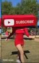 Subscribe woman
