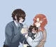 chuuya an dazai dads