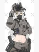 Female soldier 