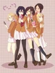 Popular girls aot