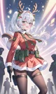 Chica Santa con arma
