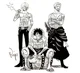 The monster trio